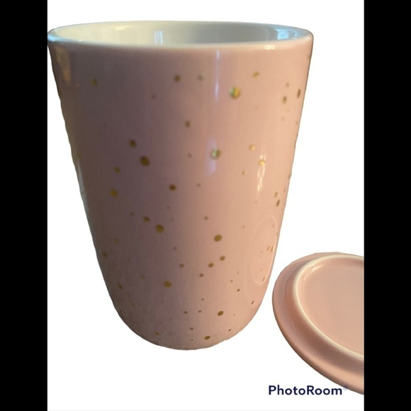 DAVID’S tea pink confetti mug - Picture 2 of 5